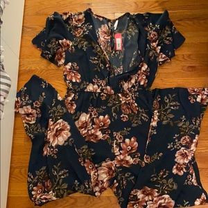 Full length pant jumpsuit